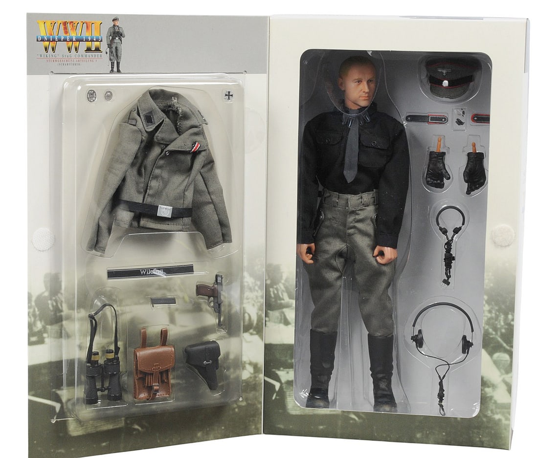 Dragon Inc. WWII German Commander in Chief West and Wiking Commander Action Figure Lot of 2 (C3T) - 6