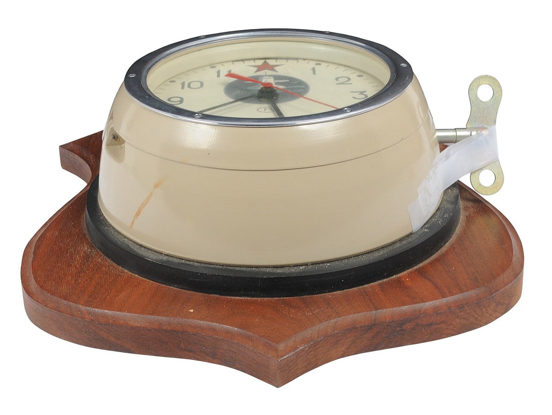 Soviet Cold War Era Naval Ships Clock(MFB) - 4