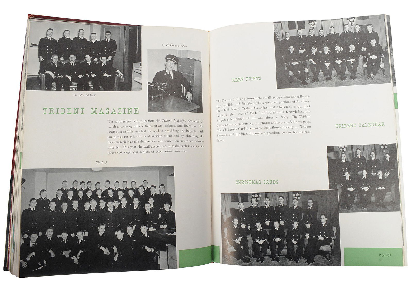 Vintage US Naval Academy Annapolis 1949 - 1951 "Lucky Bag" Year Books Lot of 3 (B3V) - 17