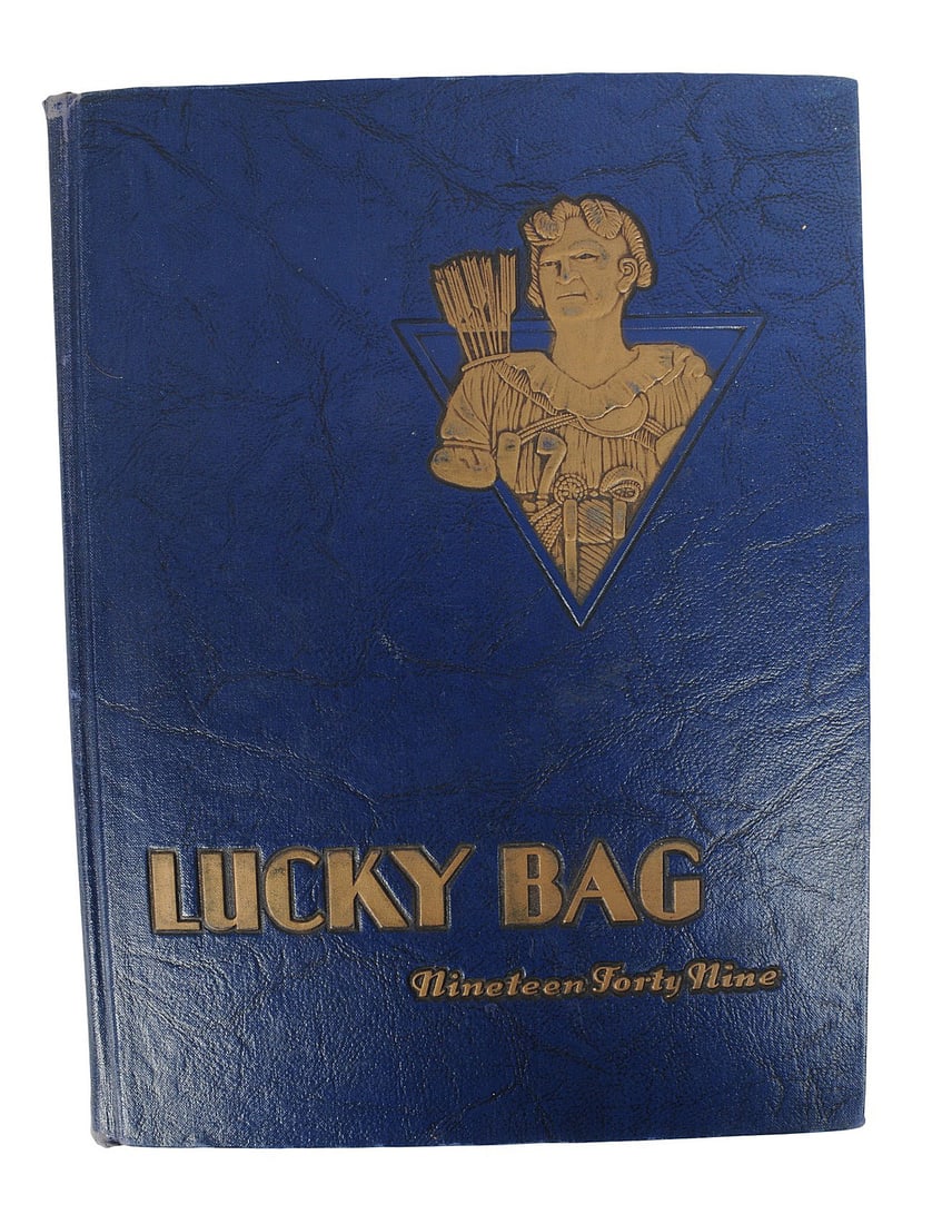 Vintage US Naval Academy Annapolis 1949 - 1951 "Lucky Bag" Year Books Lot of 3 (B3V) - 19