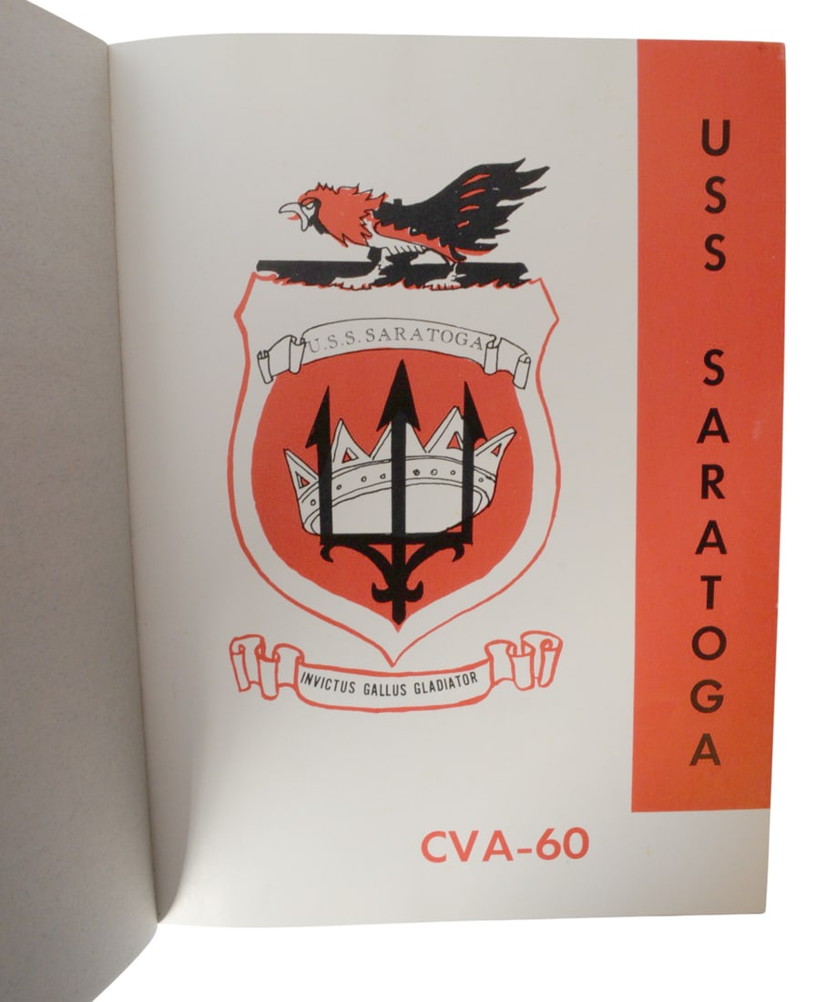 Vintage US Navy 1950's Cruise Book Lot of 3(B3V) - 12