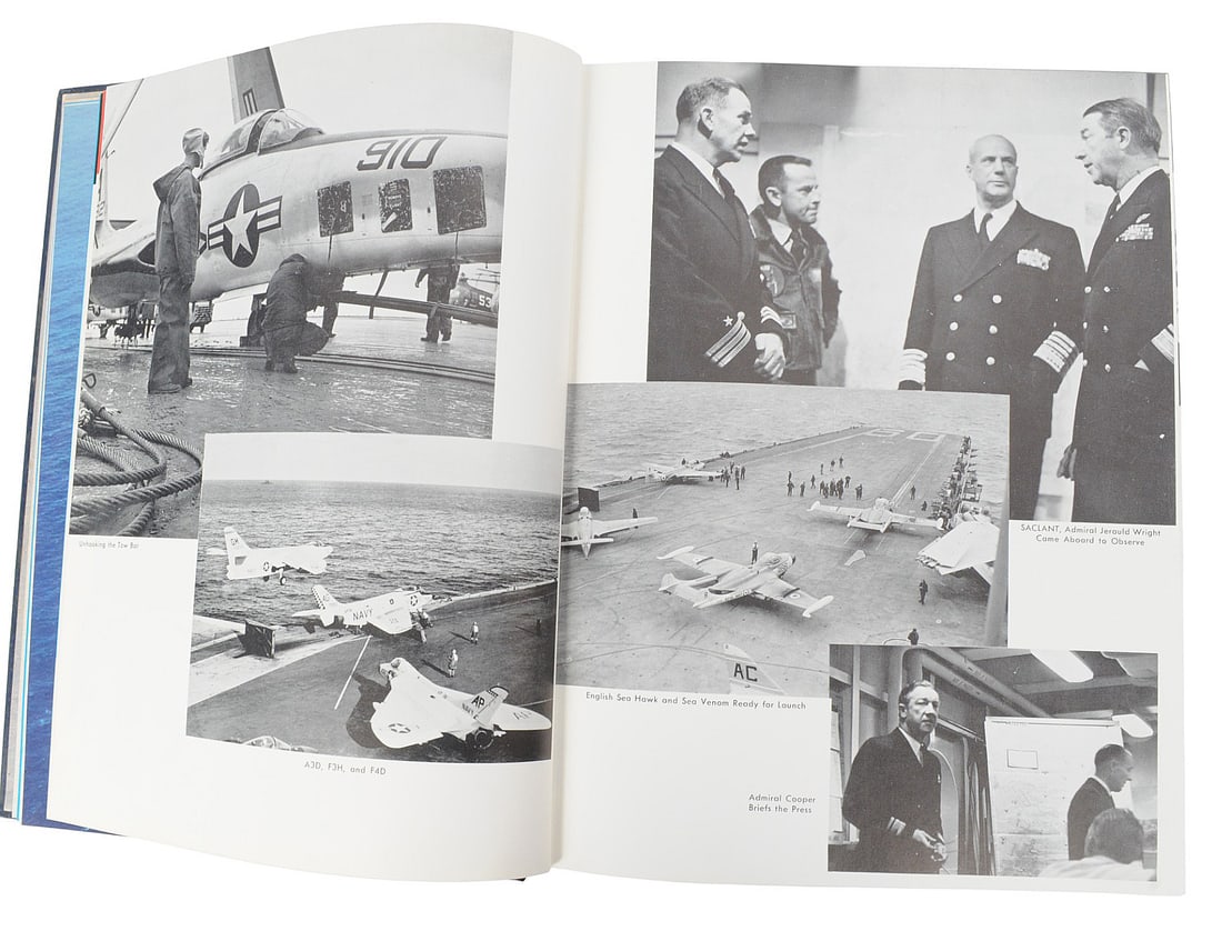 Vintage US Navy 1950's Cruise Book Lot of 3(B3V) - 14