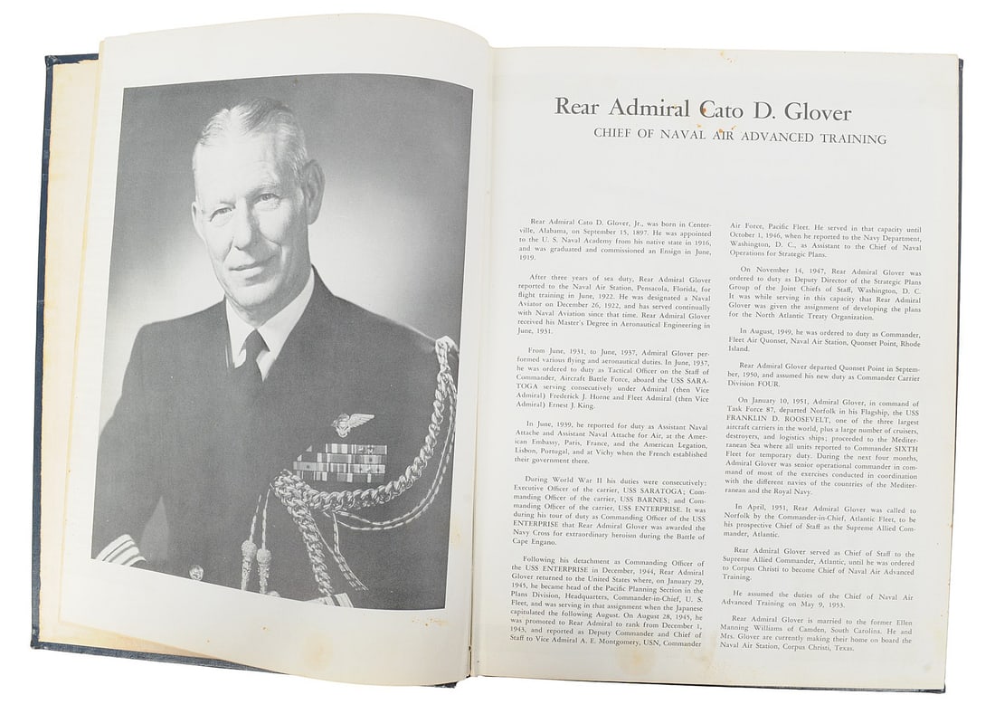 Vintage US Navy 1950's Cruise Book Lot of 3(B3V) - 6