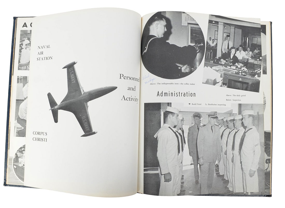 Vintage US Navy 1950's Cruise Book Lot of 3(B3V) - 8