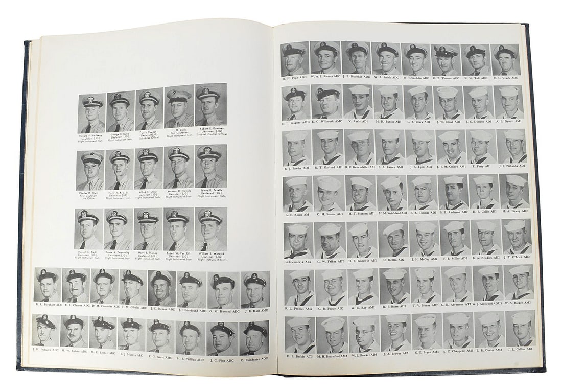 Vintage US Navy 1950's Cruise Book Lot of 3(B3V) - 9