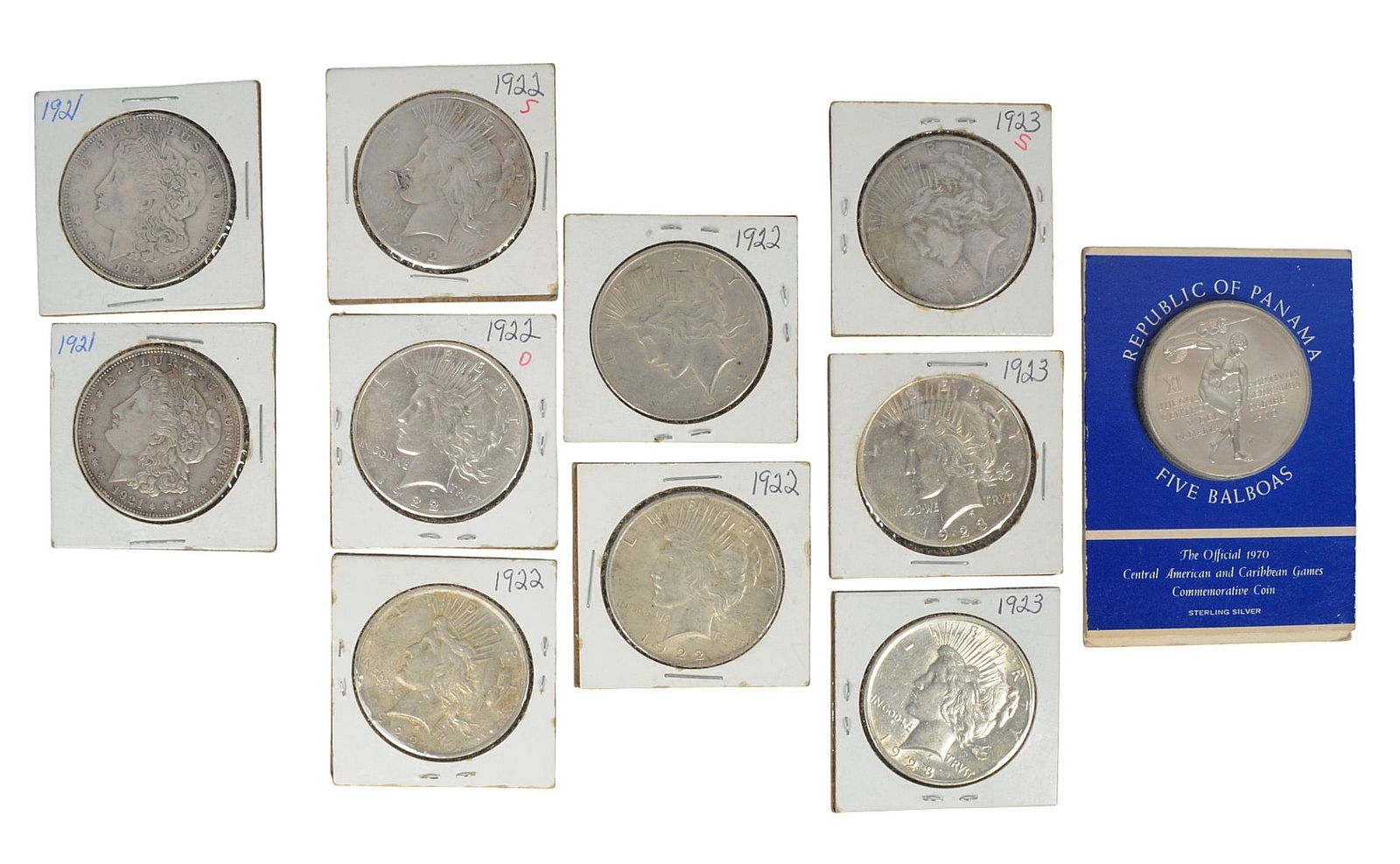 Large US, Foreign Coin, Pin, and Doubloon Lot of 48(A2W) - 2