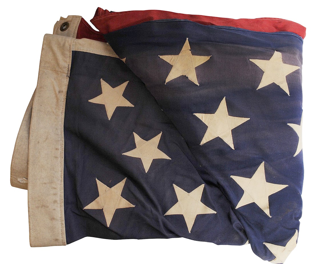 RARE One-Year Only Nice 49 Star United States Flag (A) - 10