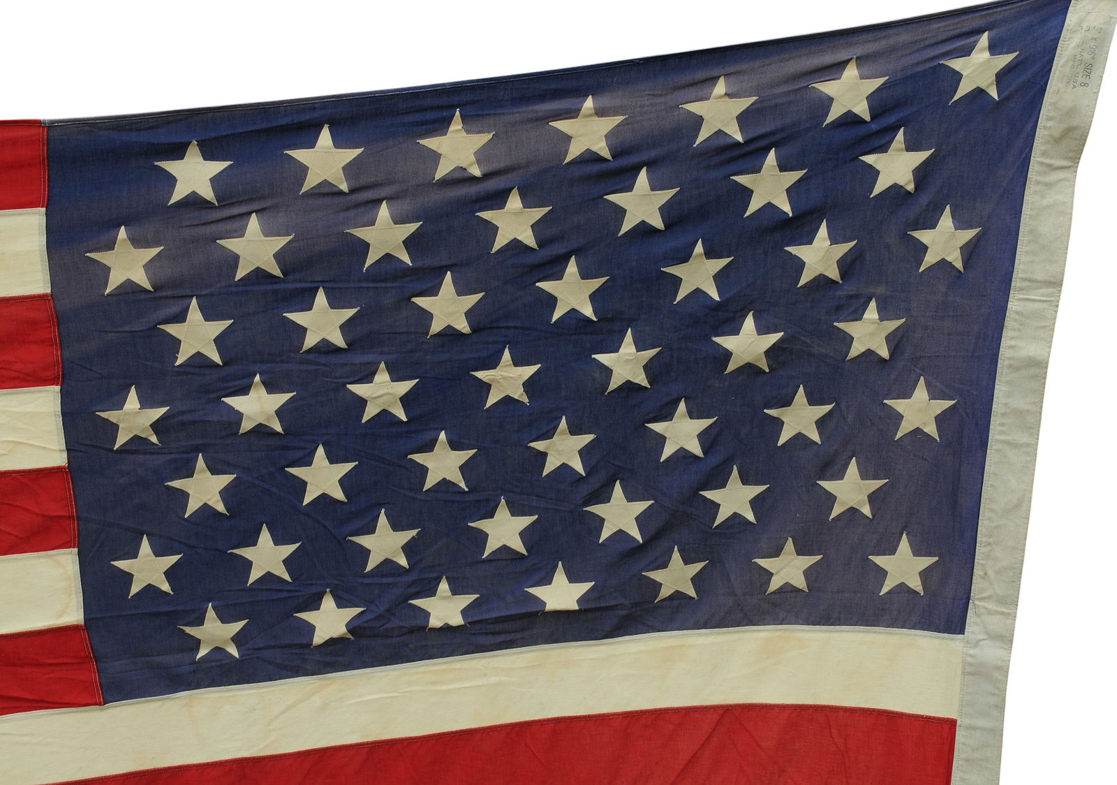 RARE One-Year Only Nice 49 Star United States Flag (A) - 4