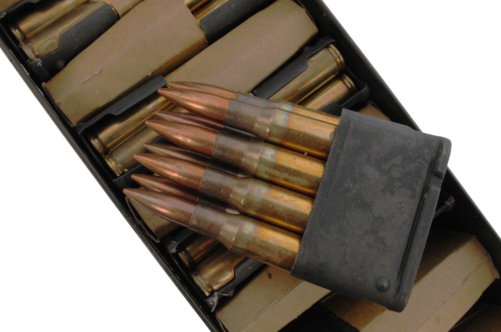 Surplus 30-06 Ammo Can Lot of 264 Rds. on Enblock Clips (WMT) - 2