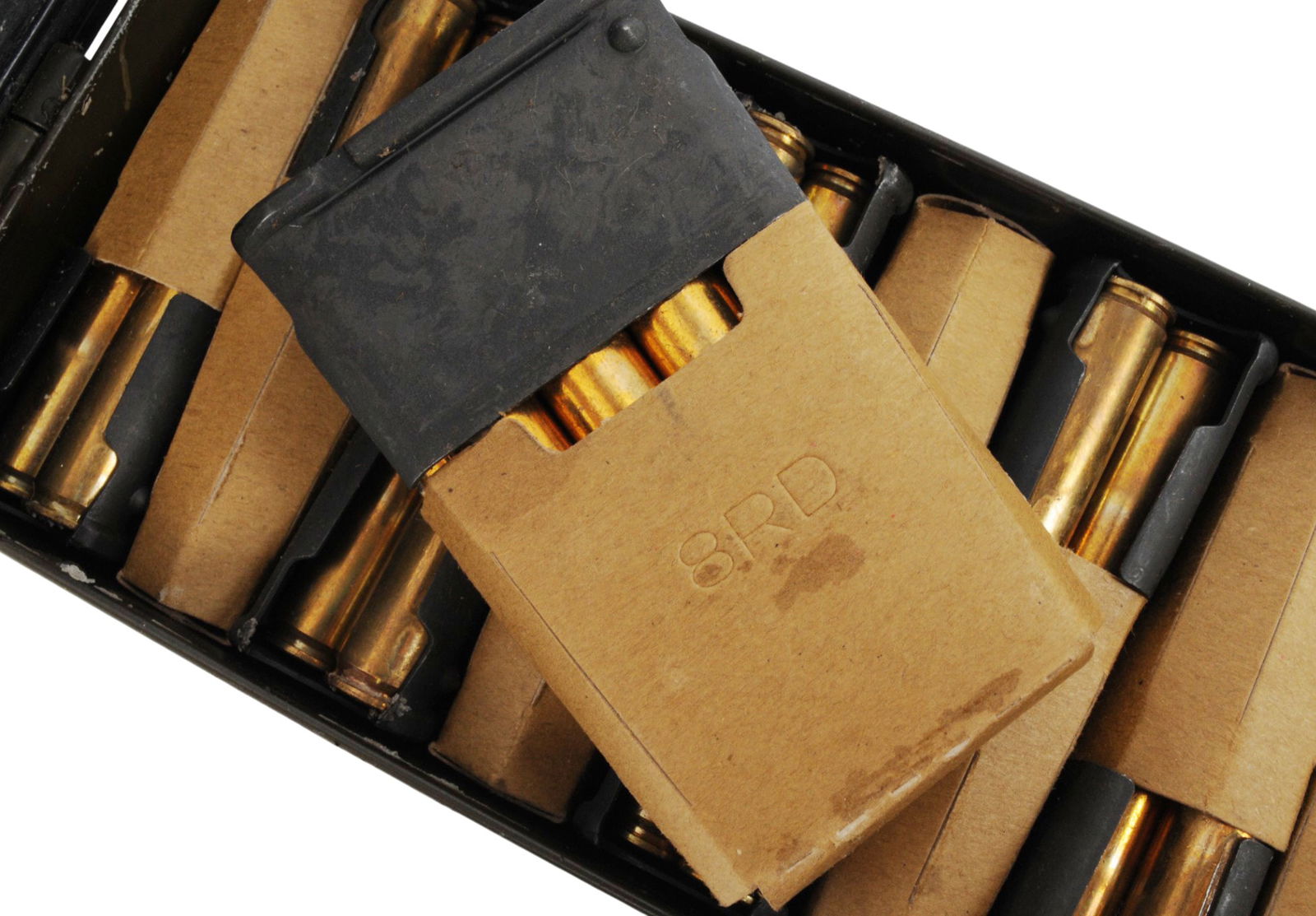 Surplus 30-06 Ammo Can Lot of 264 Rds. on Enblock Clips (WMT) - 3