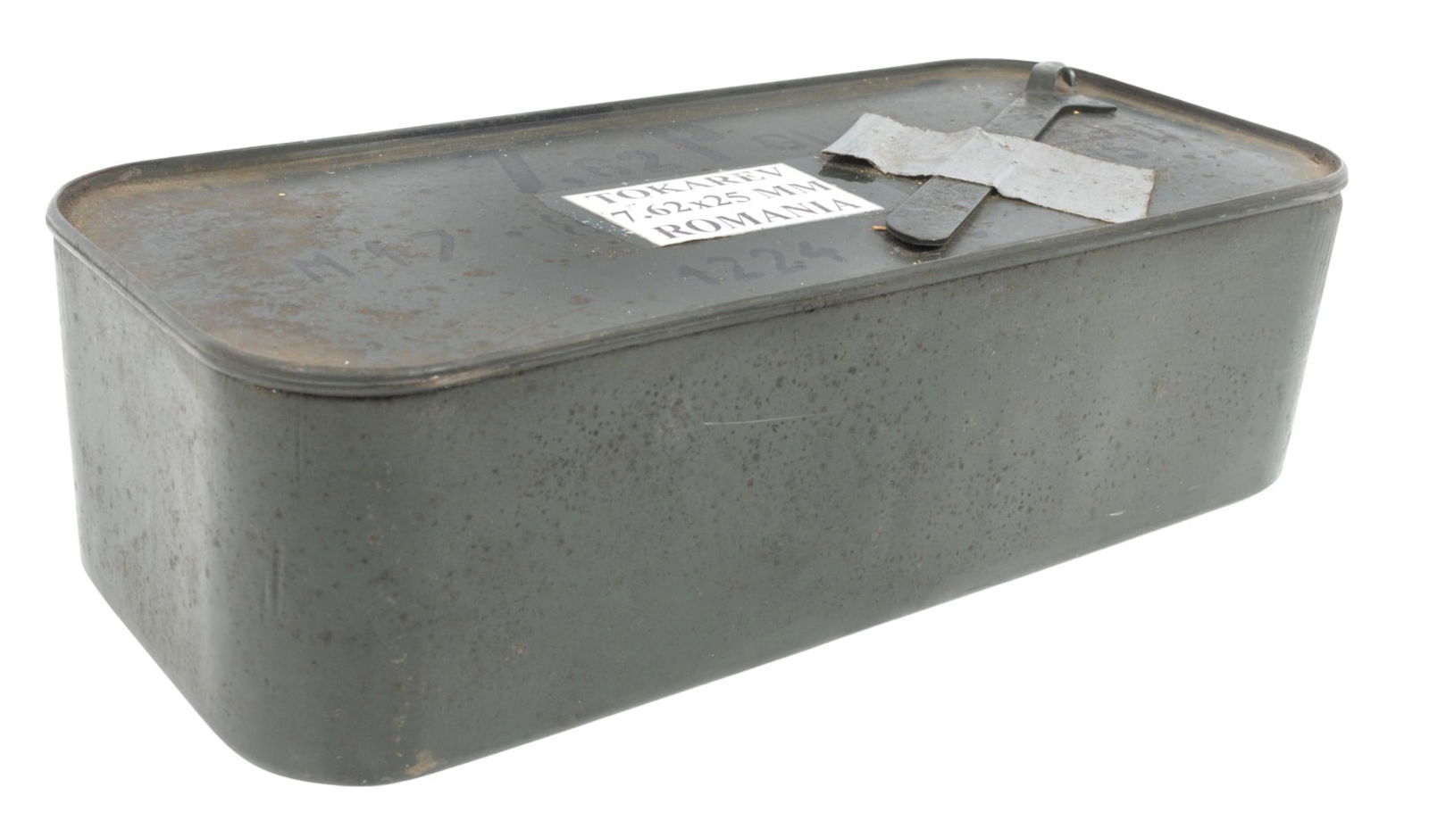 Surplus Romanian 7.62x25mm Tokarev Spam Can of 1224 Rds. (KDN) - 2