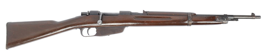 Italian Military WWII era M38 6.5mm Carcano Bolt-Action Short Rifle - FFL # XB9342 (A1) (1 of 15)