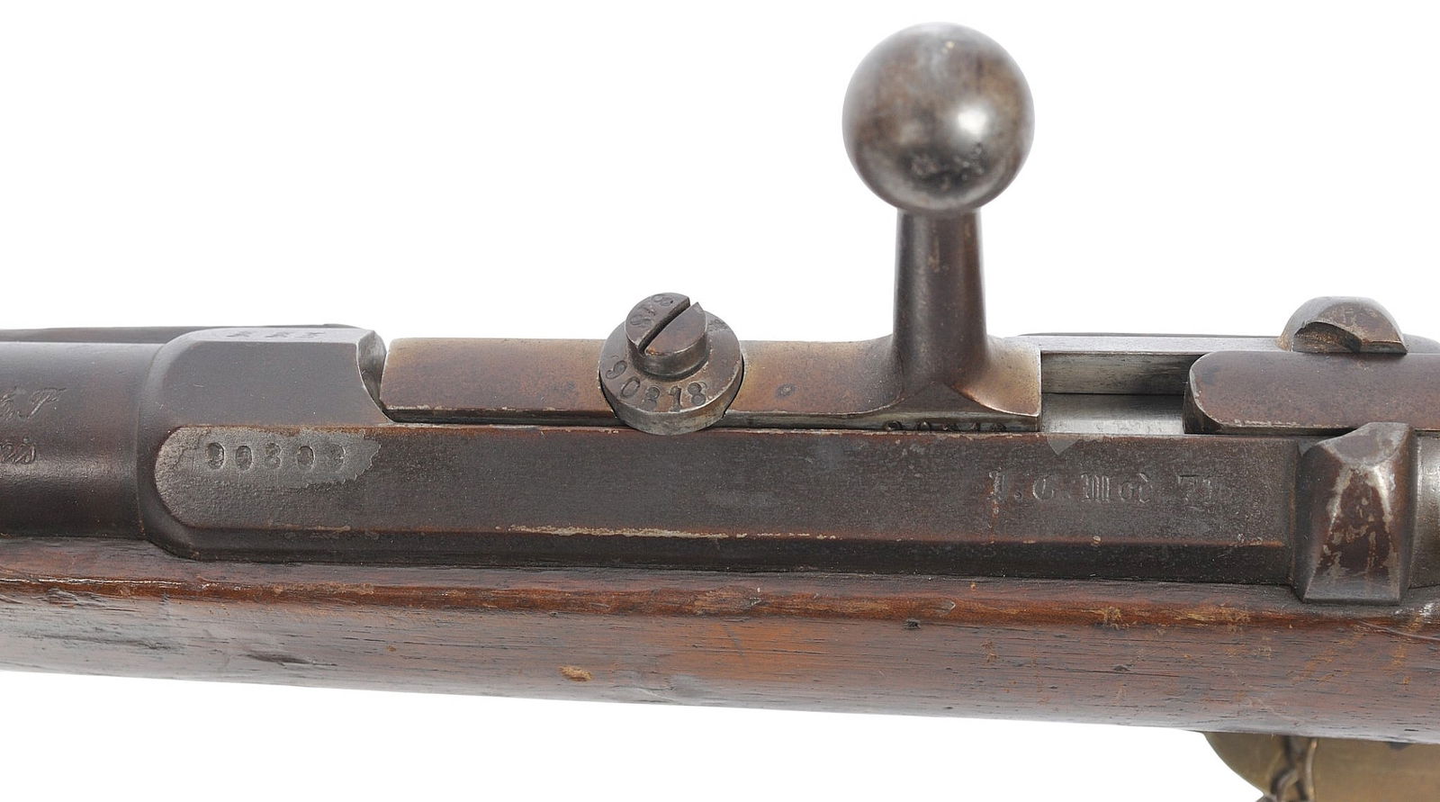RARE Uruguayan Military Mauser M-71/91 Daudeteau/Dovitis 6.5×53 Single-Shot Rifle No FFL (A1) - 10