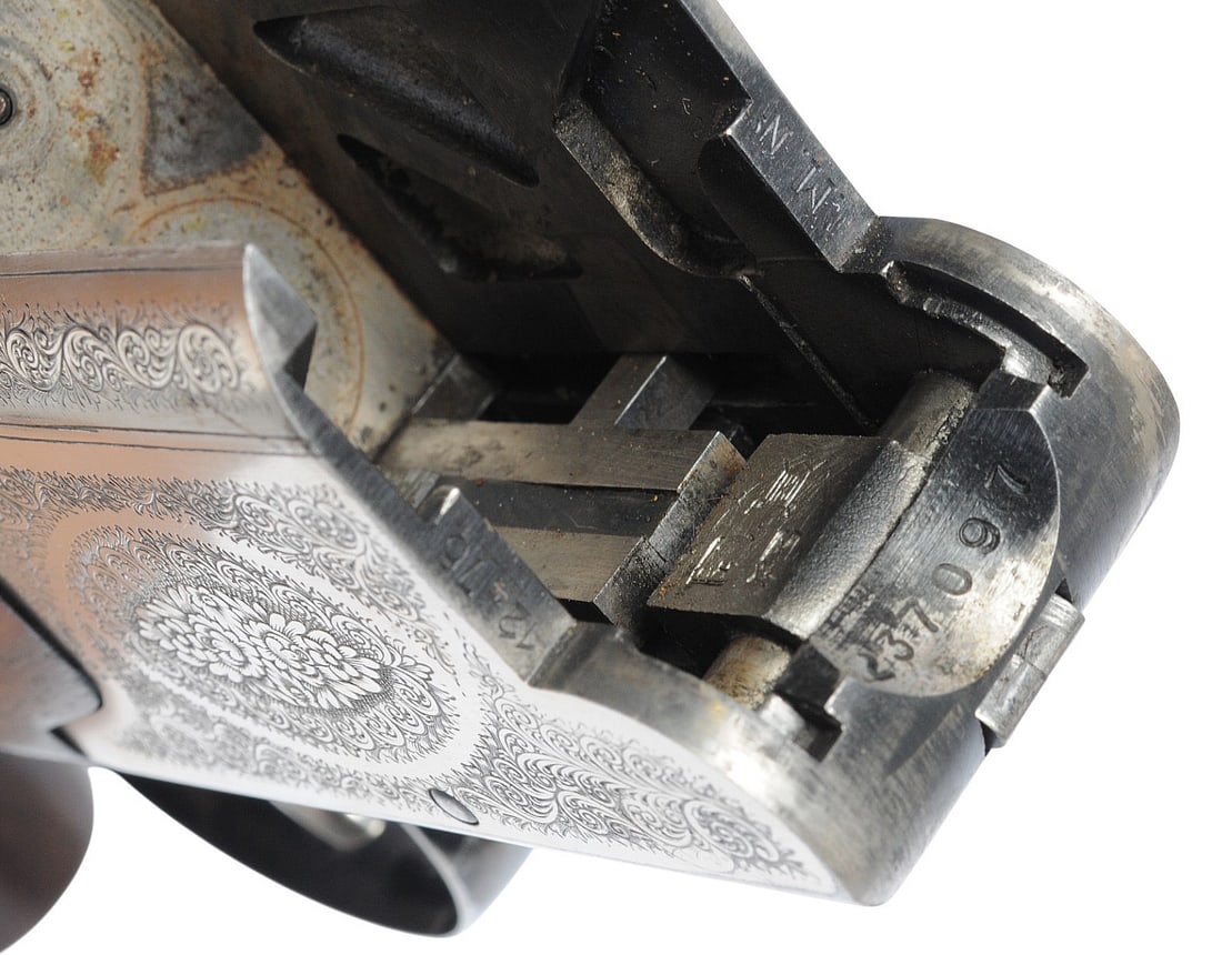 Spanish Laurona Engraved 12 Ga. Over/Under Shotgun - FFL #237097 (A1) - 13