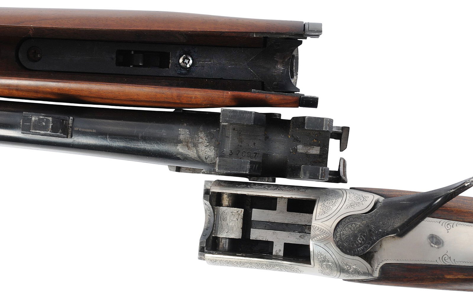 Spanish Laurona Engraved 12 Ga. Over/Under Shotgun - FFL #237097 (A1) - 14