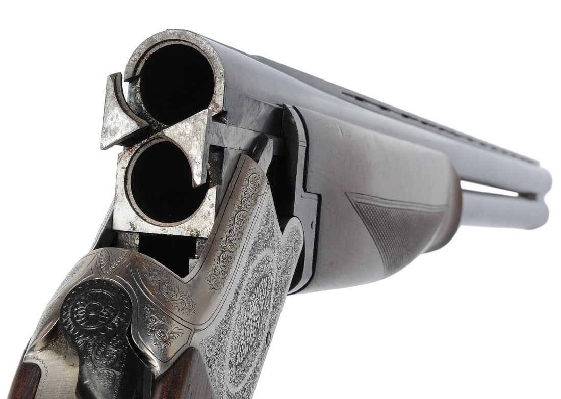 Spanish Laurona Engraved 12 Ga. Over/Under Shotgun - FFL #237097 (A1) - 7