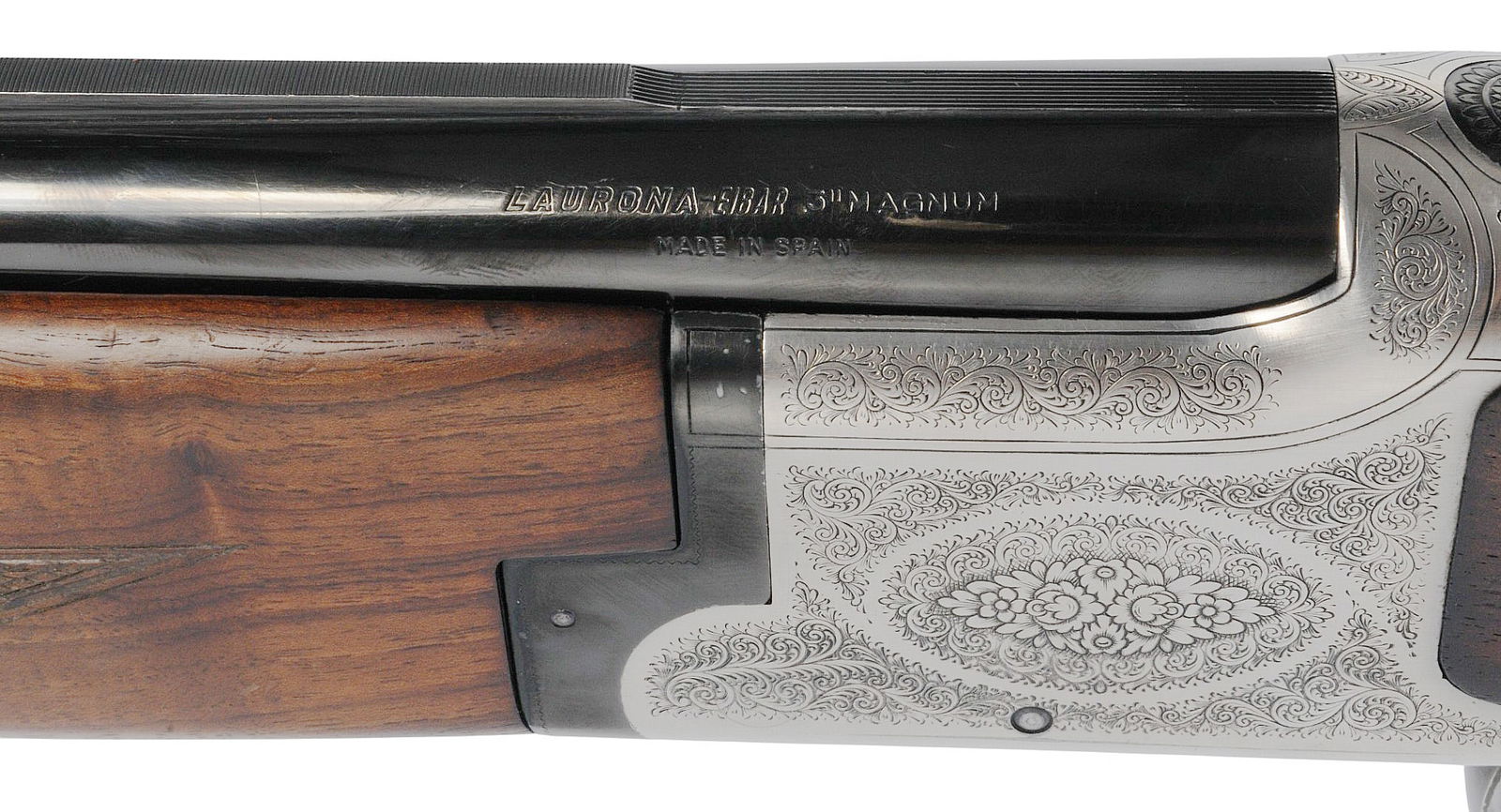 Spanish Laurona Engraved 12 Ga. Over/Under Shotgun - FFL #237097 (A1) - 8