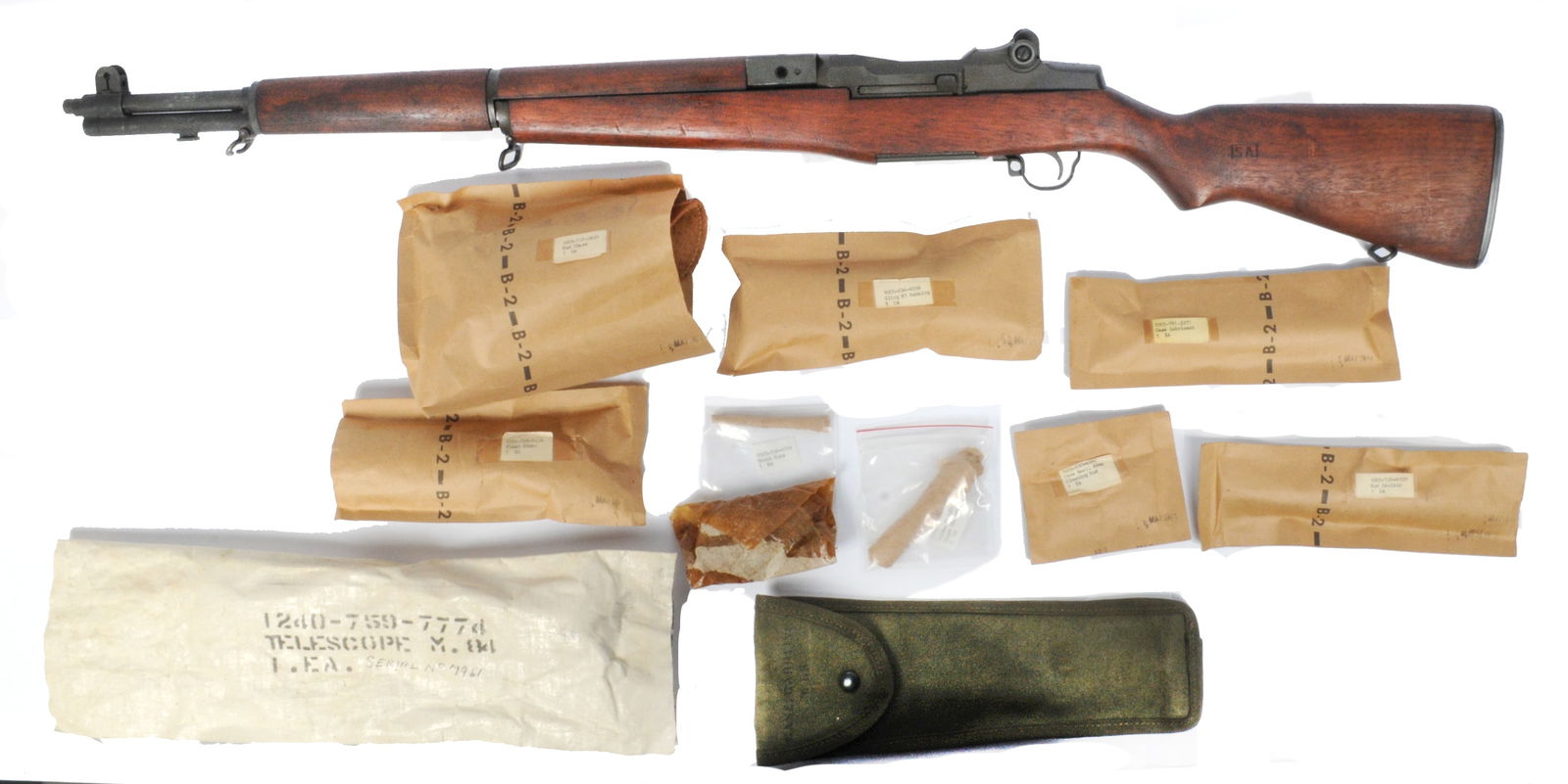 RARE CMP US Military Korean War era M1D Sniper Garand 30-06 Semi-Auto Rifle - FFL #1983593 (WMT1) (1 of 20)