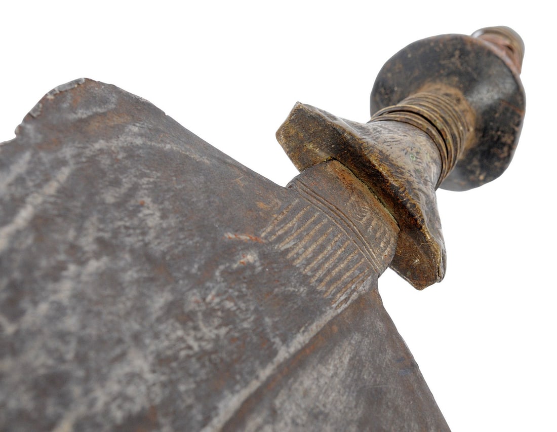 Antique African Tribal Mongo Saka Kutu Knife/Sword (CPD) - 11