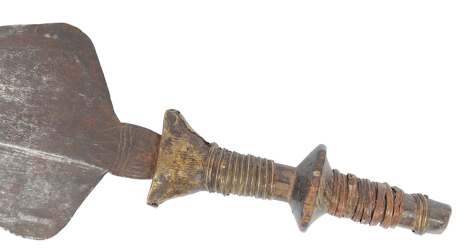 Antique African Tribal Mongo Saka Kutu Knife/Sword (CPD) - 5