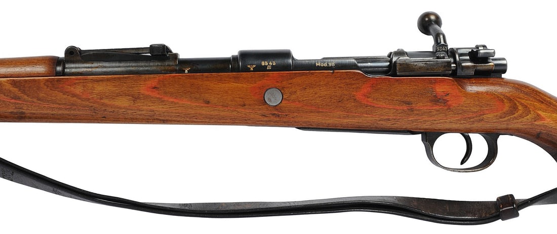 MATCHING German Military WWII era 98K Mauser 8mm Bolt-Action Rifle - FFL # 6343m (JGD1) - 13
