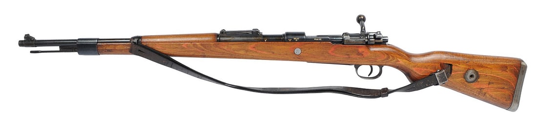 MATCHING German Military WWII era 98K Mauser 8mm Bolt-Action Rifle - FFL # 6343m (JGD1) - 16