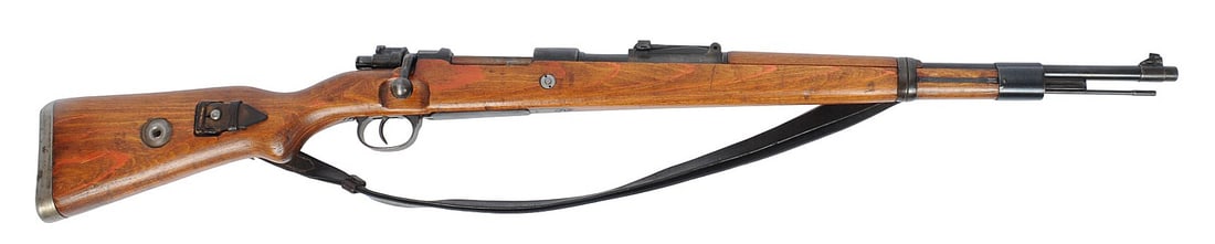 MATCHING German Military WWII era 98K Mauser 8mm Bolt-Action Rifle - FFL # 6343m (JGD1) (1 of 18)