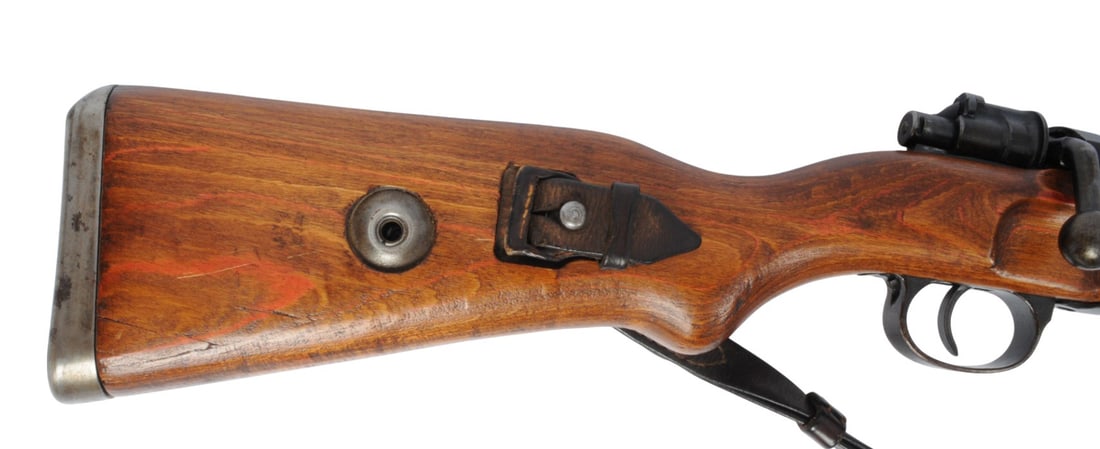 MATCHING German Military WWII era 98K Mauser 8mm Bolt-Action Rifle - FFL # 6343m (JGD1) - 2