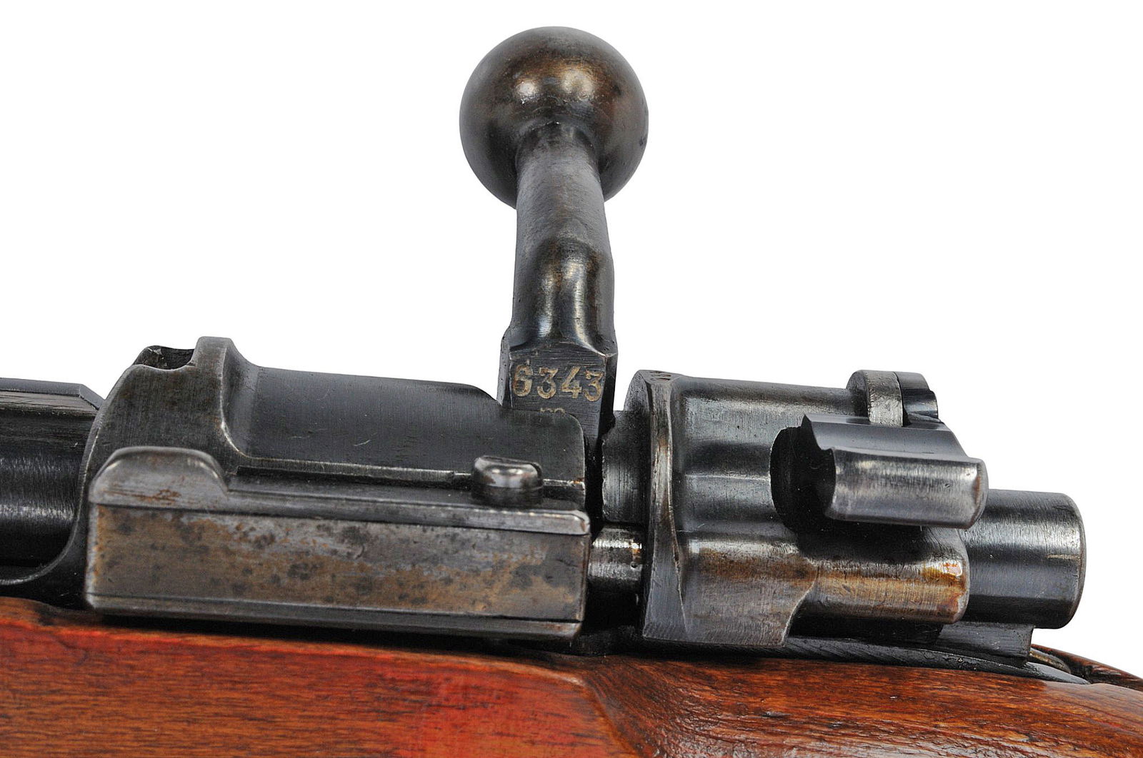 MATCHING German Military WWII era 98K Mauser 8mm Bolt-Action Rifle - FFL # 6343m (JGD1) - 9