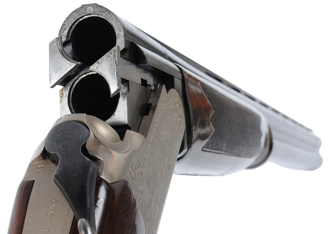 Spanish Lanber Engraved 12 Ga. Over & Under Shotgun - FFL # 237953 (A1) - 7