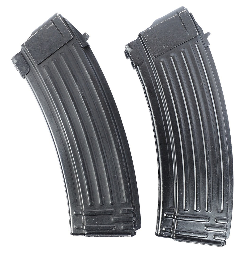 Polish Surplus 5.45x39mm AK74 Steel Magazine Lot of 2 (JGD) - 2