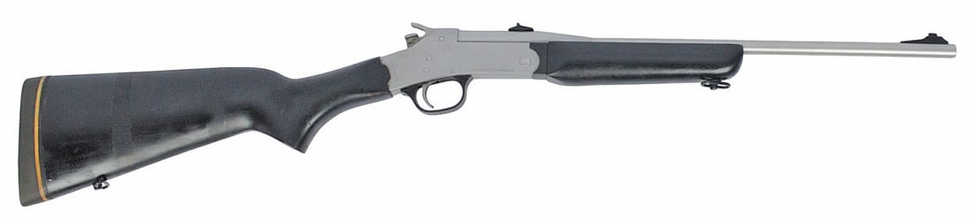 Rossi R17YS .17HMR Break-action Rifle FFL Required: CS005787 (G2L1): A Rossi R17YS .17HMR Break-action Rifle that is in good condition with a bright and defined bore. The action appears to function properly, and the finish could use a cleaning from excess oil from a