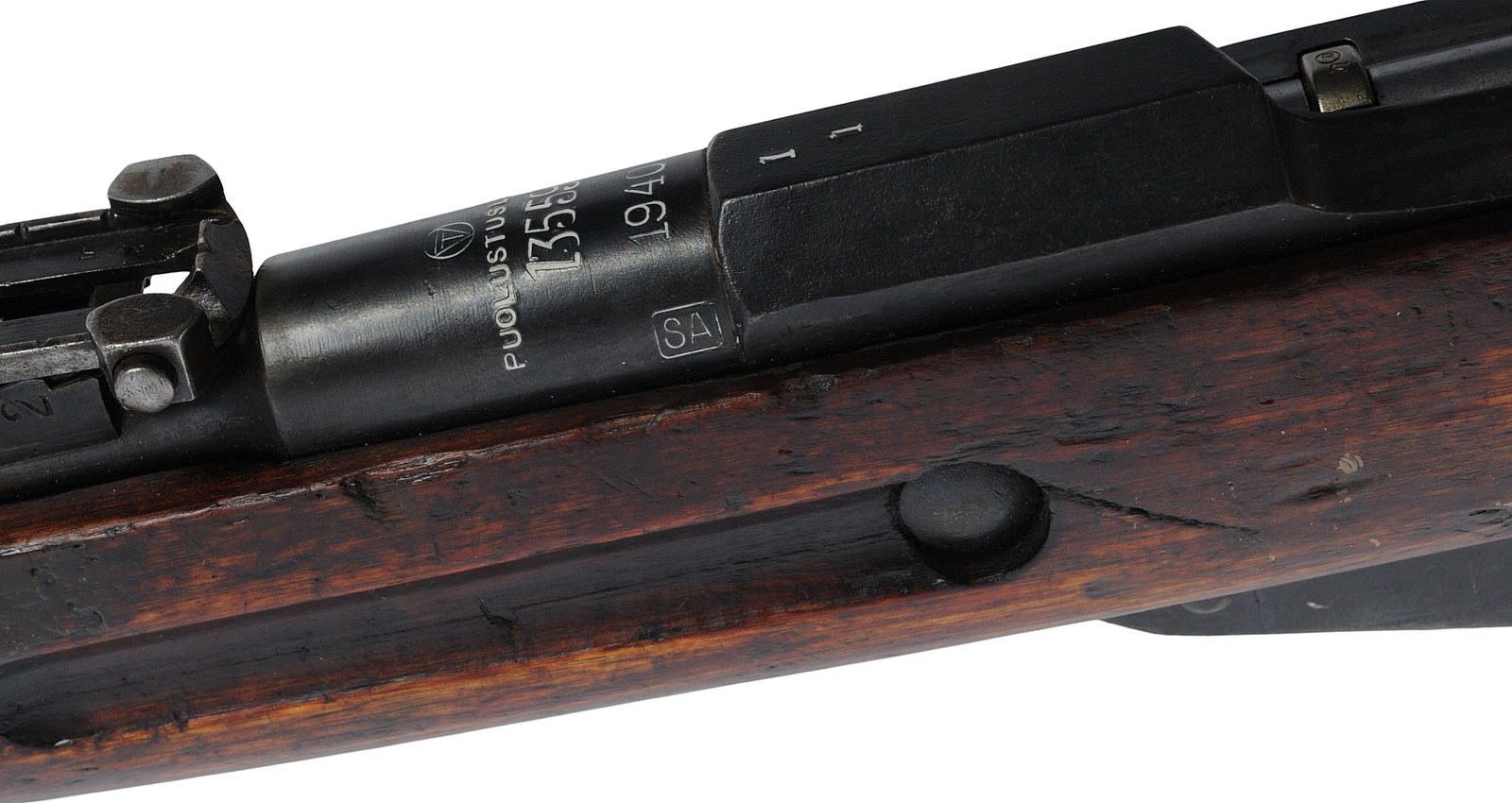 Extremely Rare Finnish WWII "Puolustuslaitos"M91 7.62x54 Mosin Nagant Defense Dep Rifle #13558(APL1) - 9