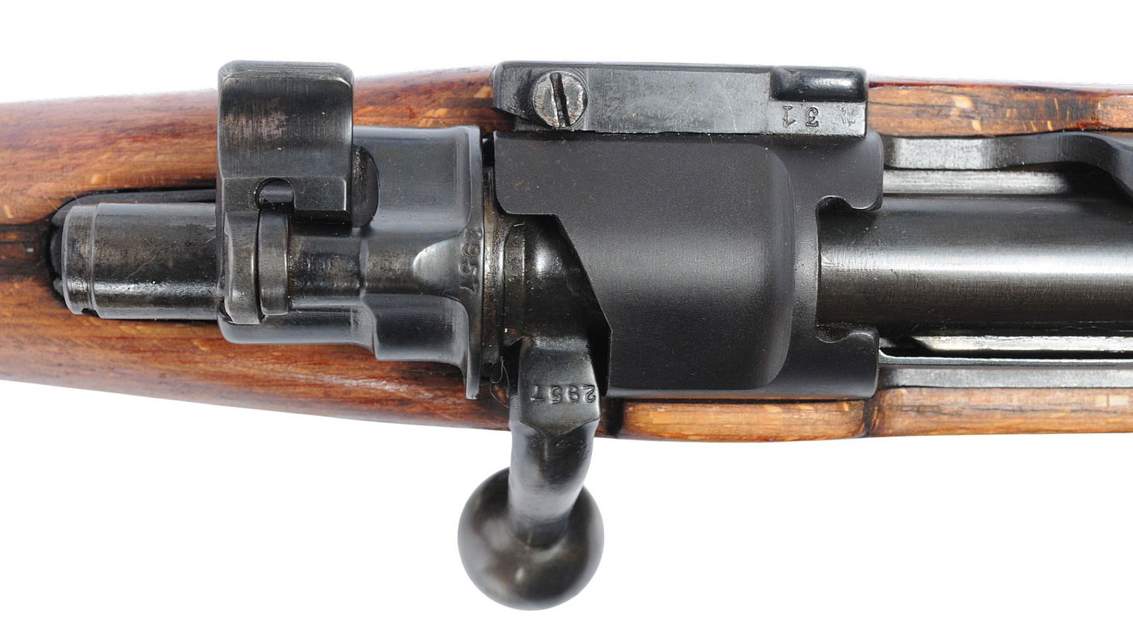 Rare German Military WWII era Mostly MATCHING 98K 8mm Mauser Bolt-Action Rifle - FFL # 2957e (APL1) - 19