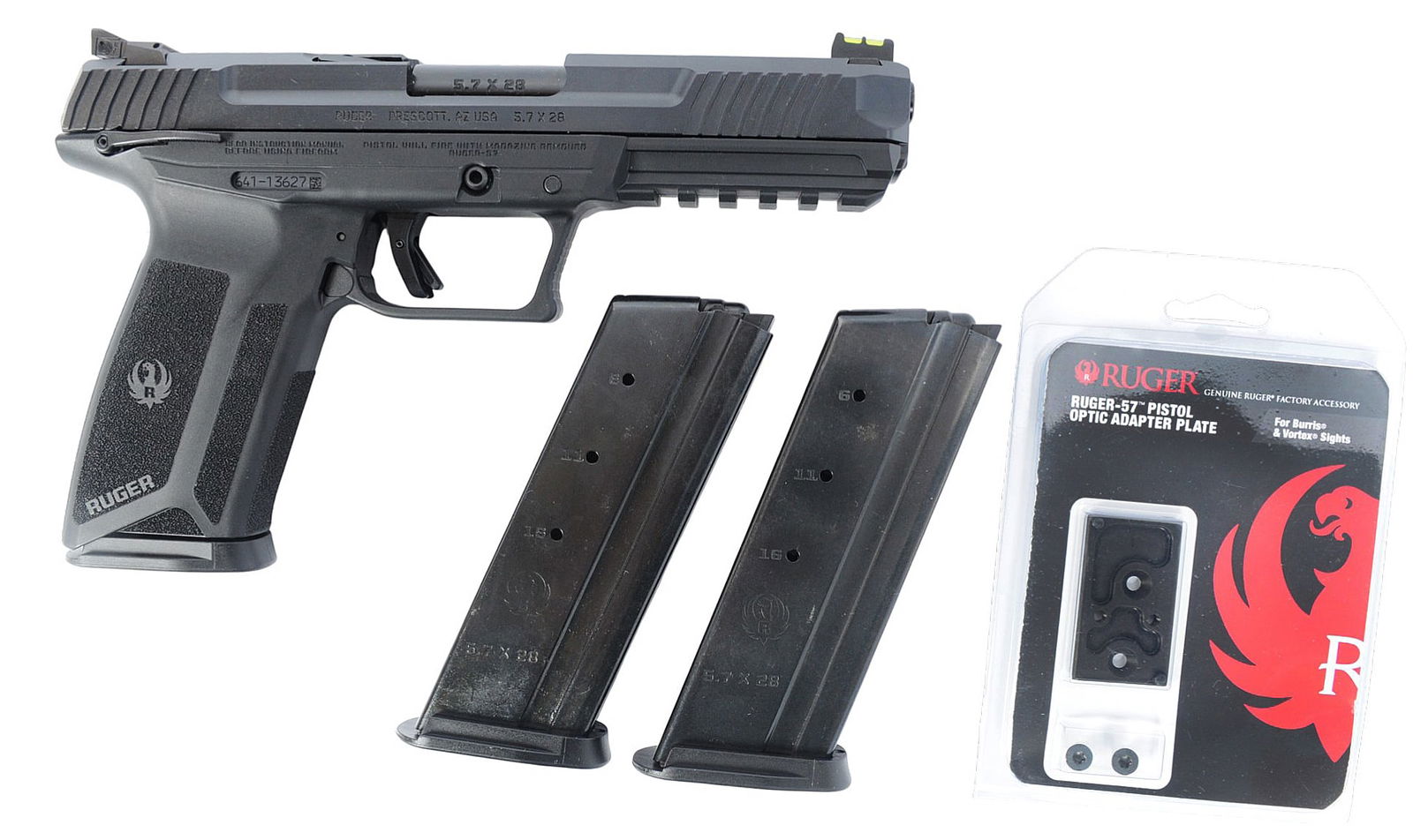 Ruger Ruger-57 5.7x28mm Semi-auto Pistol FFL Required: 641-13627 (JGD1) (1 of 12)