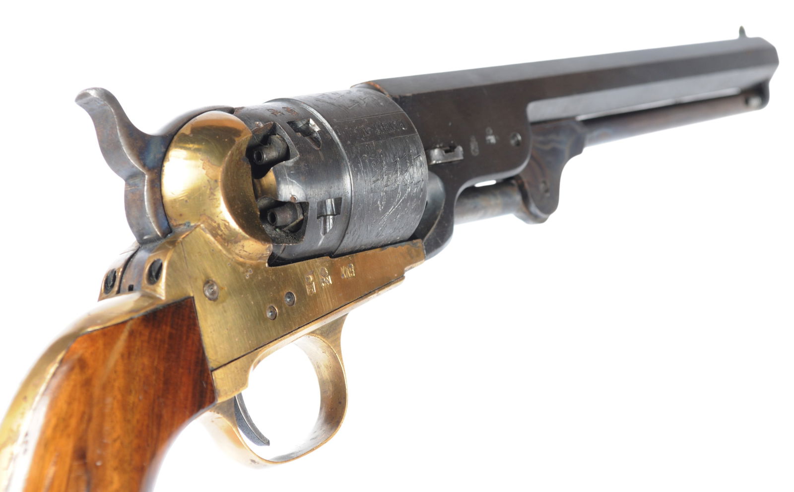 Italian Uberti PR FIE 45. Cal. Model 1851 Navy Single Action Black Powder Revolver No FFL (APL1) - 6
