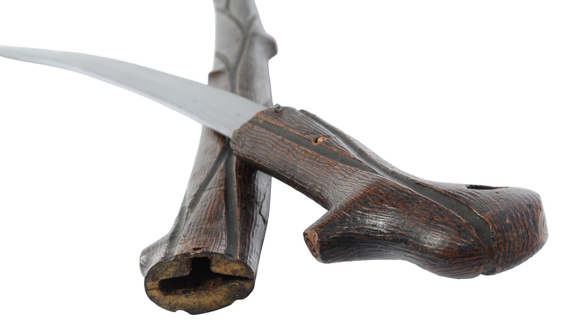 Rare Japanese Meiji era (1868-1912) "Sword Ban" Period Katana (APL) - 3