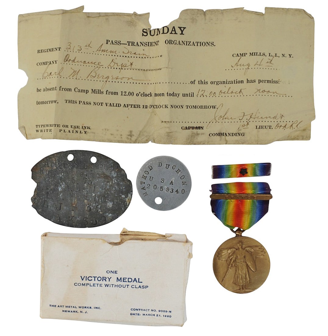 US Military WWI German Capture and Memorabilia Group Lot of 13 (APL) - 2