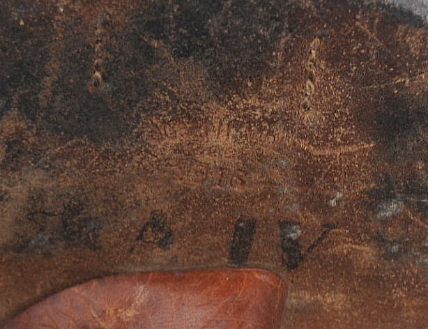 Imperial German 1916 Dated Bavarian Marked WWI Artillery Luger Holster(APL) - 6