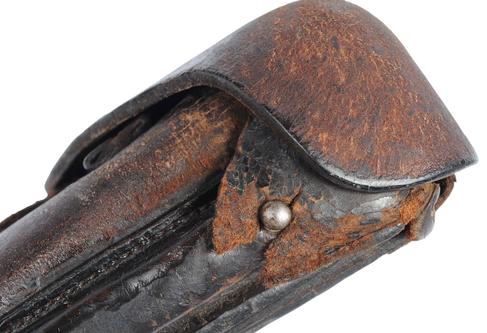 Imperial German 1916 Dated Bavarian Marked WWI Artillery Luger Holster(APL) - 9