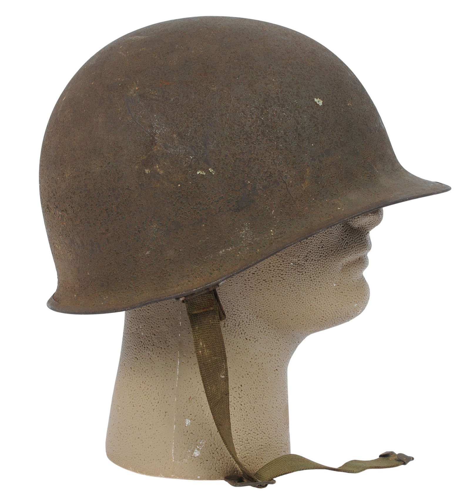 US Military WWII-Korea issue M-1 Helmet Shell (PRW) - 4