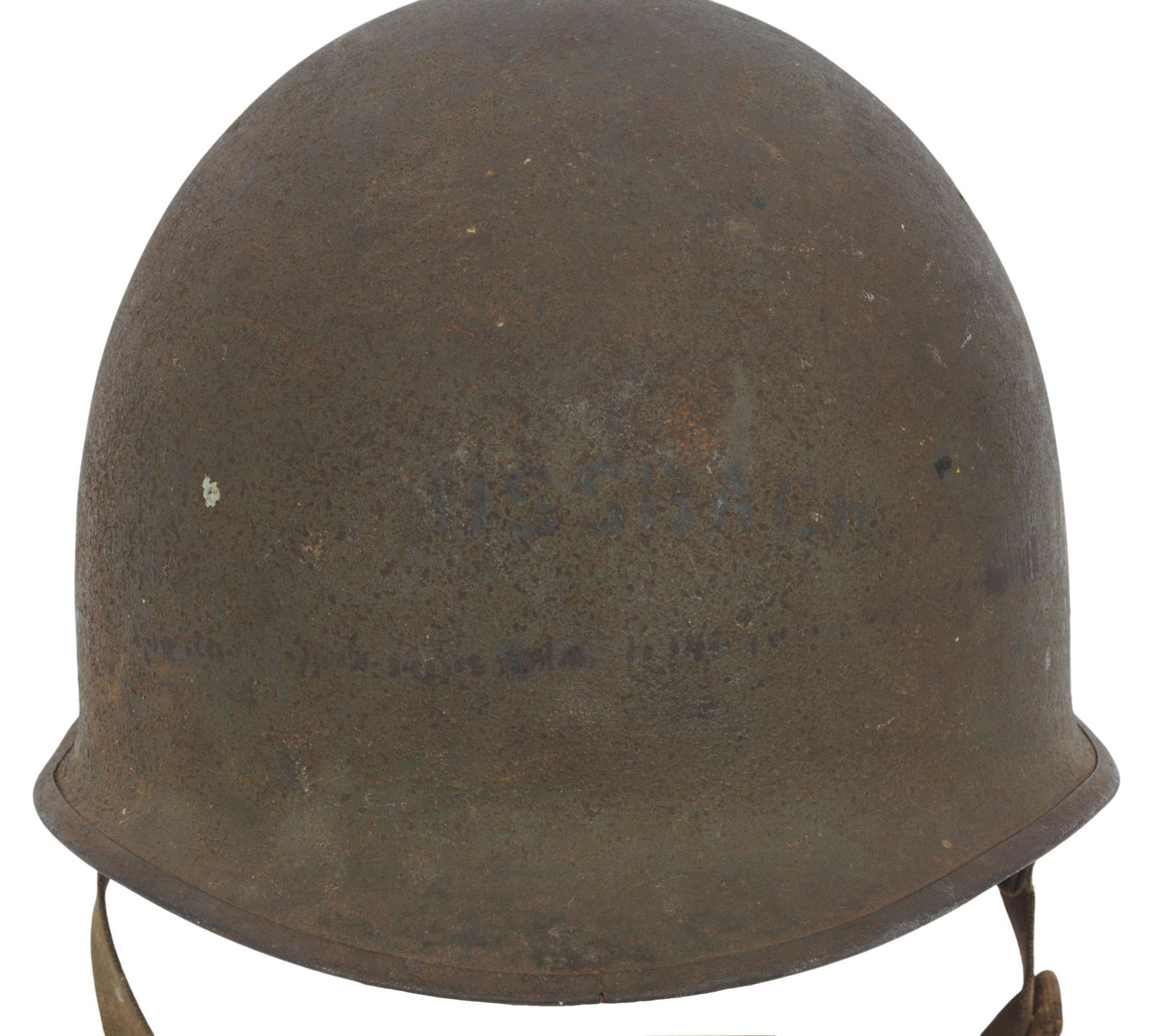 US Military WWII-Korea issue M-1 Helmet Shell (PRW) - 6