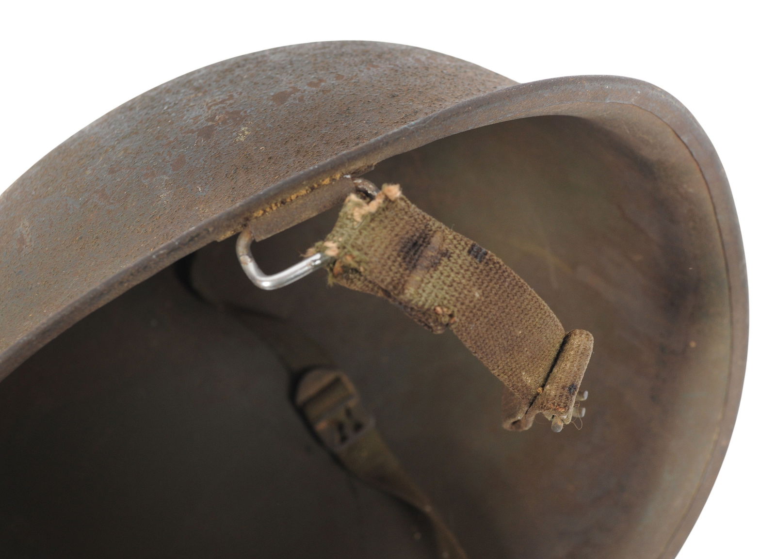 US Military WWII-Korea issue M-1 Helmet Shell (PRW) - 9