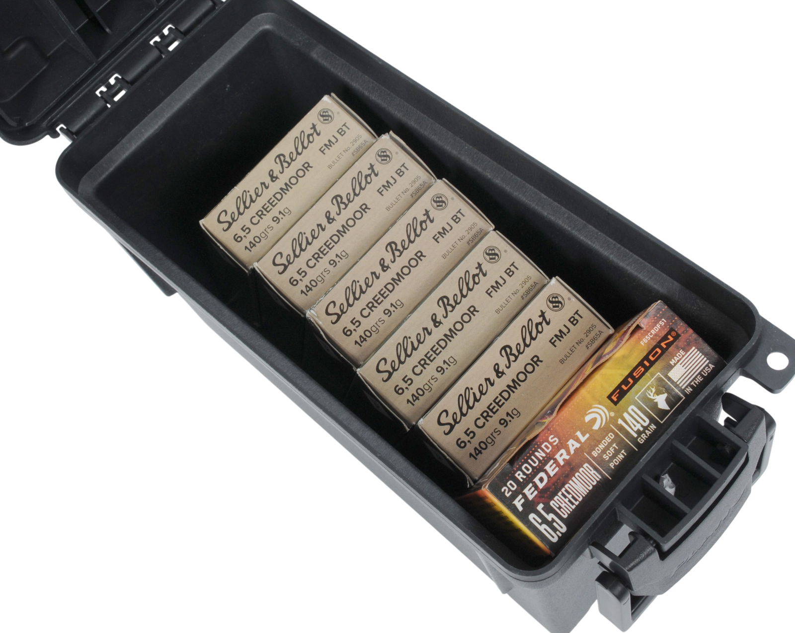 Federal / Sellier & Bellot 6.5 Creedmoor Box Lot of 120 Rds. (JGD) - 5