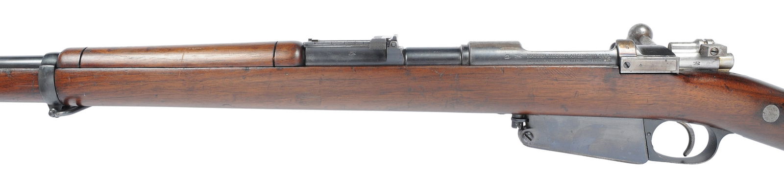 Argentine Military Model 1891 7.65mm Mauser Bolt-Action Rifle - No FFL needed (MAT1) - 8
