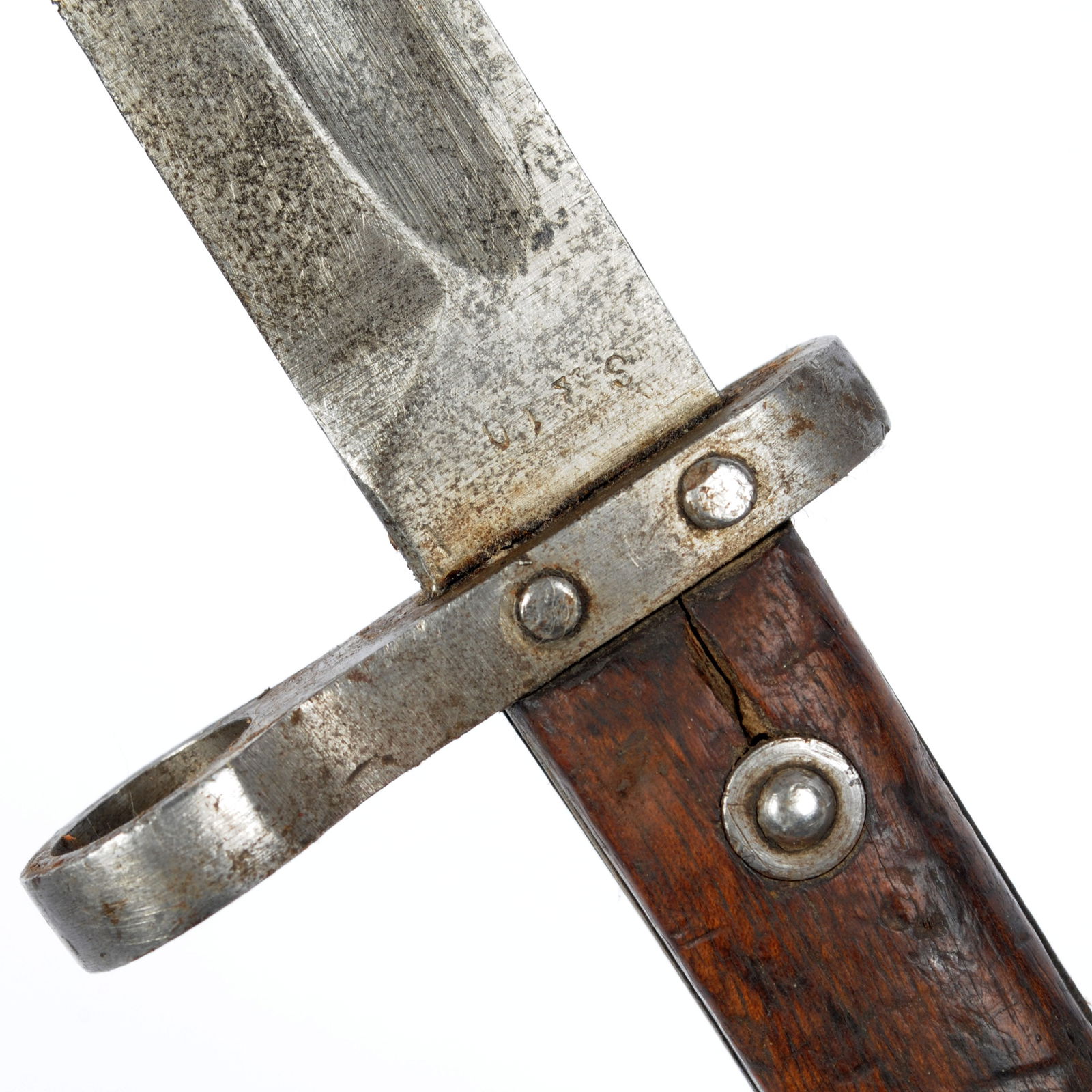 Austrian Military WWI-II era Model 1895 Steyr Rifle Bayonet (MAT) - 3