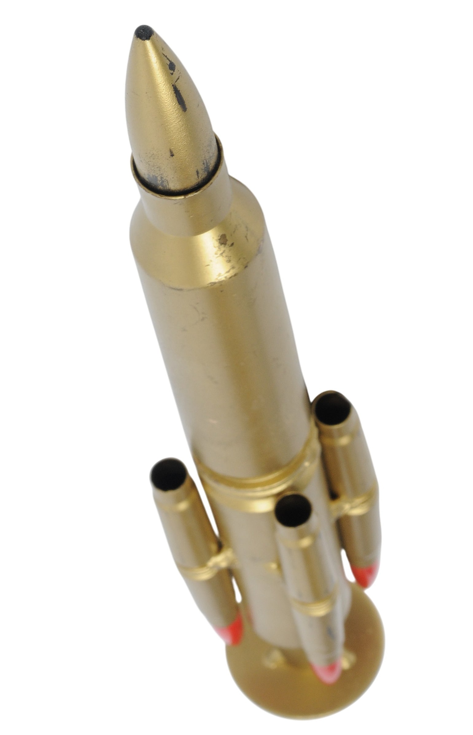 Hand Made Model Rocket Made Out of Bullets and Casings (AIF) - 4