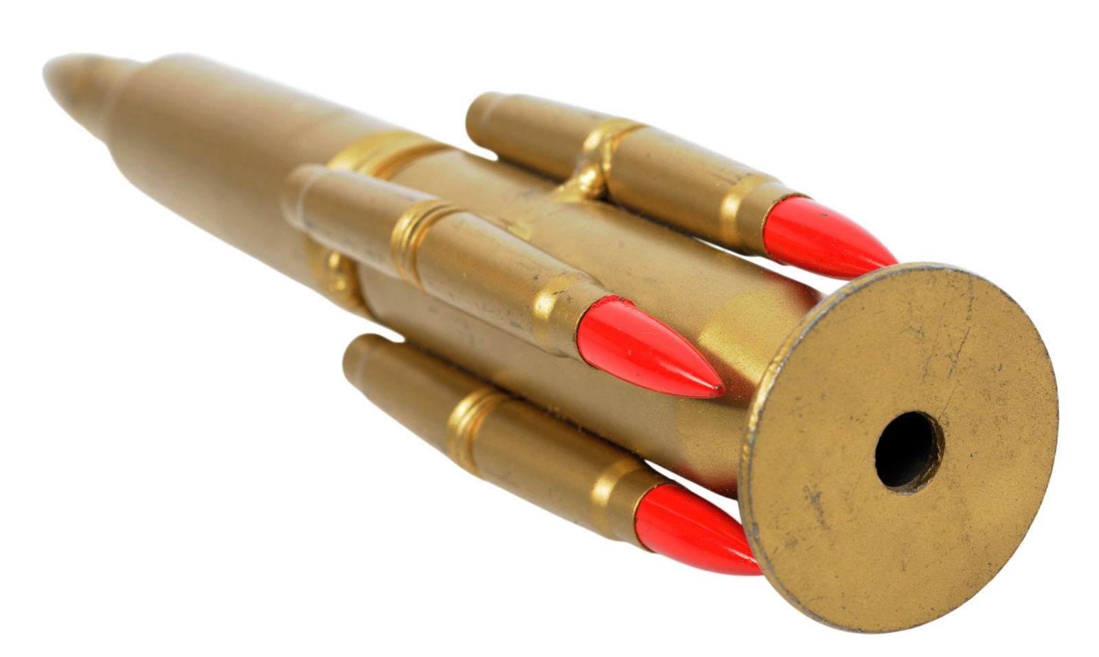 Hand Made Model Rocket Made Out of Bullets and Casings (AIF) - 5