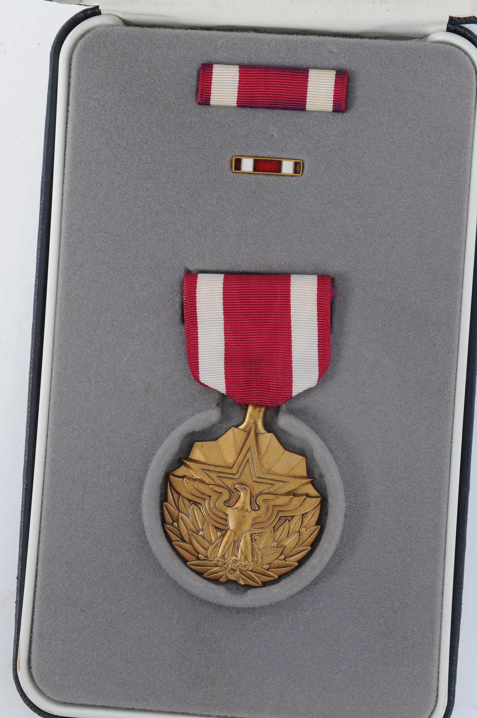 Military Cased Un-Named Meritorious Service Medal Set (JHB) - 2