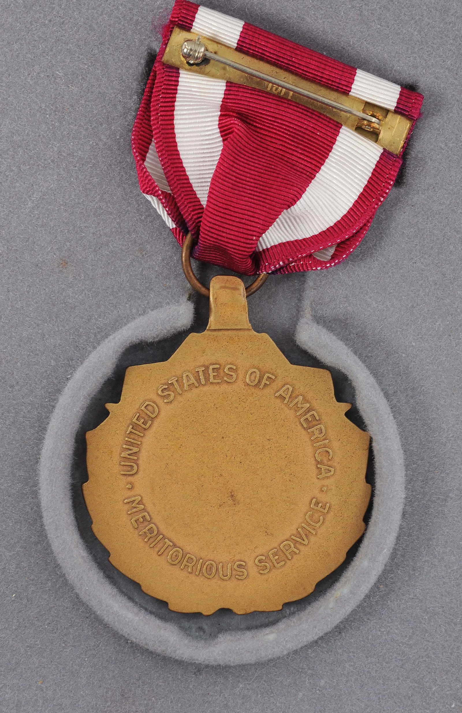 Military Cased Un-Named Meritorious Service Medal Set (JHB) - 3